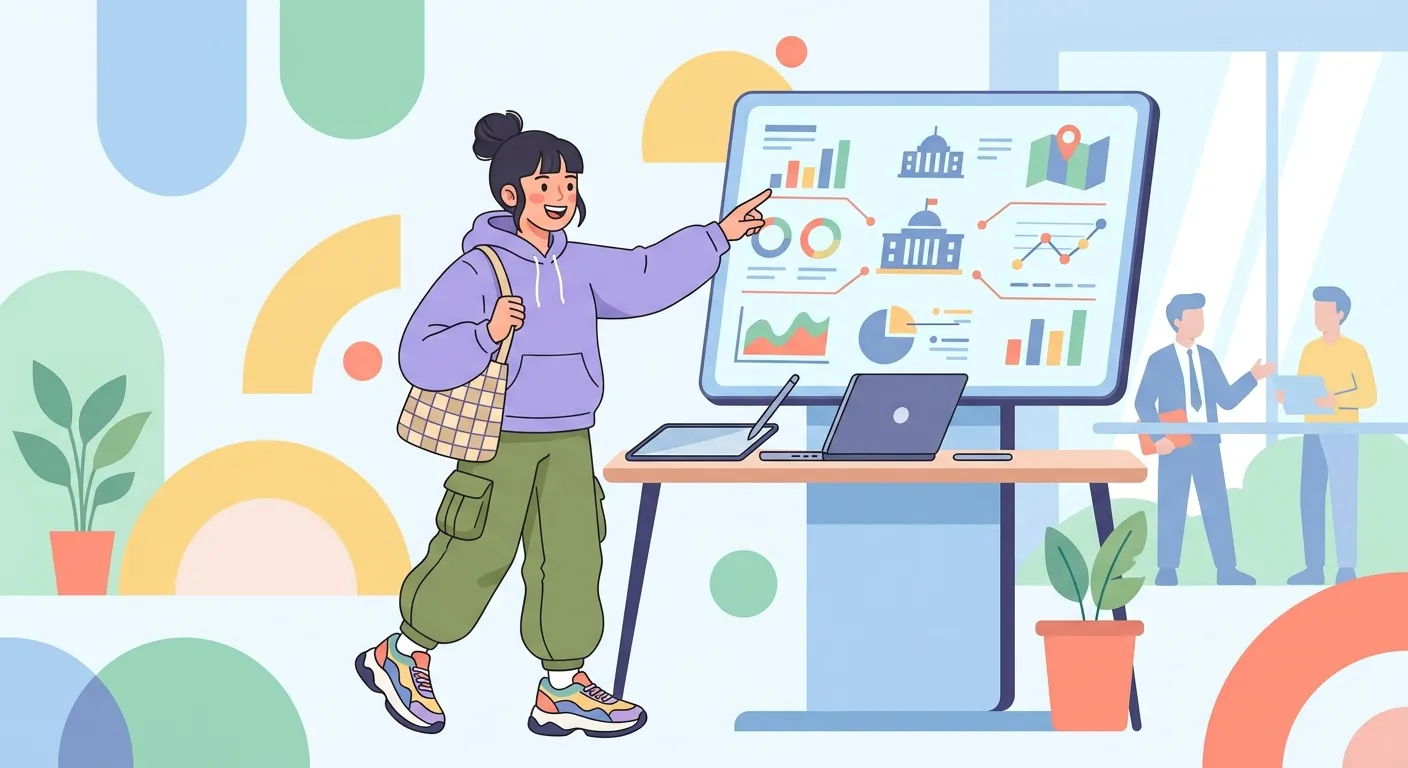 Ilustrasi perkuliahan jurusan Ilmu Pemerintahan