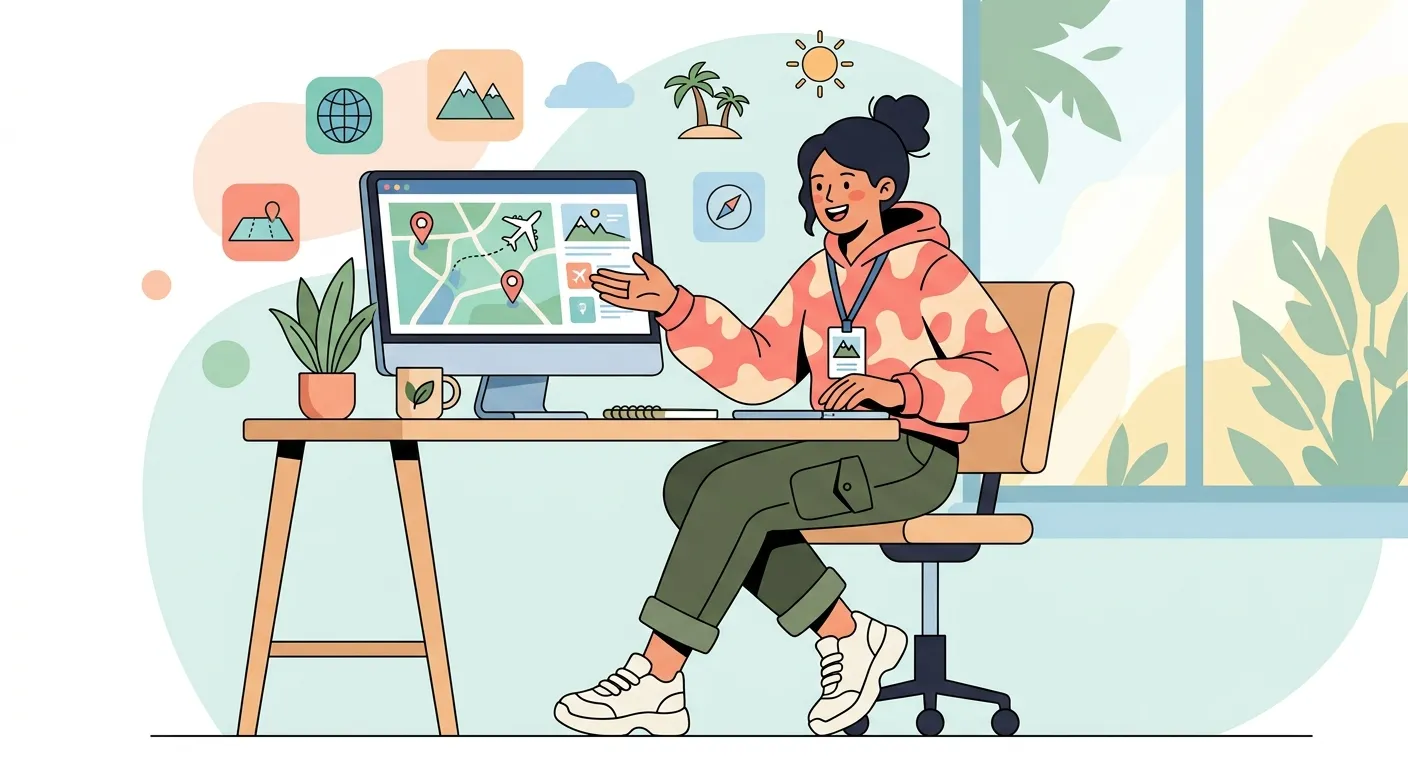 Ilustrasi perkuliahan jurusan Pariwisata